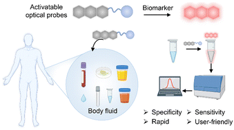 Graphical abstract: Body fluid diagnostics using activatable optical probes