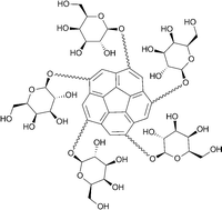 Graphical abstract: Sym-(CH2X)5-corannulenes: molecular pentapods displaying functional group and bioconjugate appendages