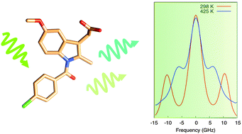 Graphical abstract: Acoustic dynamics of supercooled indomethacin probed by Brillouin light scattering