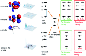 Graphical abstract: Transient resonant Auger–Meitner spectra of photoexcited thymine