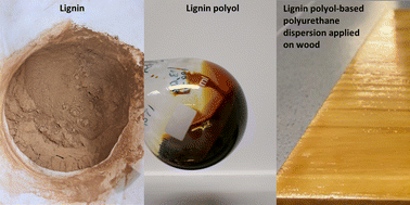 Graphical abstract: Scaling up lignin-based polyols for PU coatings