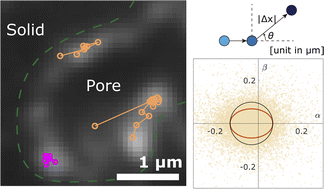 Graphical abstract: Single-particle tracking of polymer aggregates inside disordered porous media