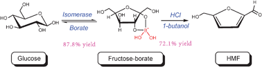 Graphical abstract: Integrating enzymatic and acid catalysis to convert glucose into 5-hydroxymethylfurfural