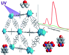 Graphical abstract: Highly thermostable lanthanide metal–organic frameworks exhibiting unique selectivity for nitro explosives