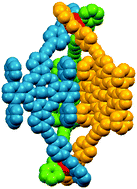 Graphical abstract: A giant M2L3 metallo-organic helicate based on phthalocyanines as a host for electroactive molecules