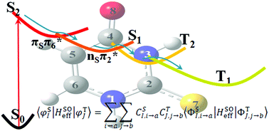 Graphical abstract: Incorporating spin–orbit effects into surface hopping dynamics using the diagonal representation: a linear-response time-dependent density functional theory implementation with applications to 2-thiouracil
