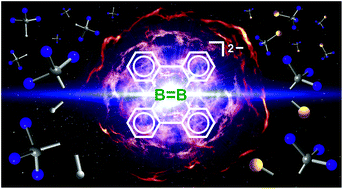 Graphical abstract: A redox-active diborane platform performs C(sp3)–H activation and nucleophilic substitution reactions