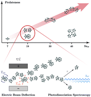 Graphical abstract: Optical absorption and shape transition in neutral SnN clusters with N ≤ 40: a photodissociation spectroscopy and electric beam deflection study