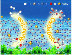 Graphical abstract: RuS2@CN-x with exposed (200) facet as a high-performance photocatalyst for selective C–C bond cleavage of biomass coupling with H–O bond cleavage of water to co-produce chemicals and H2