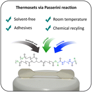 Graphical abstract: Sunflower oil-based thermosets via the Passerini three-component reaction