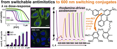 Graphical abstract: A photo-SAR study of photoswitchable azobenzene tubulin-inhibiting antimitotics identifying a general method for near-quantitative photocontrol