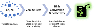 Graphical abstract: Bifunctionality of supported metal hydrodeoxygenation catalysts