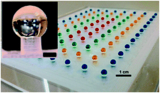 Graphical abstract: Sessile droplets for chemical and biological assays