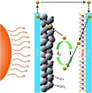 Graphical abstract: Two-dimensional transition metal dichalcogenide-based counter electrodes for dye-sensitized solar cells