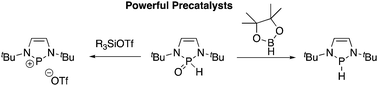 Graphical abstract: Air and water stable secondary phosphine oxides as diazaphospholene precatalysts