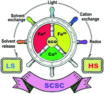 Graphical abstract: Spin crossover crystalline materials engineered via single-crystal-to-single-crystal transformations