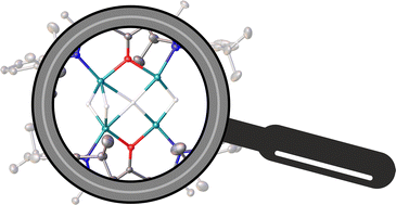 Graphical abstract: A tetranuclear magnesium hydride cluster with a four-coordinate hydride in near square-planar geometry