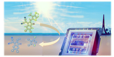 Graphical abstract: Understanding photochemical degradation mechanisms in photoactive layer materials for organic solar cells