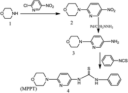 Graphical abstract: A sensitive method for the determination of gold and palladium based on dispersive liquid–liquid microextraction combined with flame atomic absorption spectrometric determination using N-(6-morpholin-4-ylpyridin-3-yl)-N′-phenylthiourea