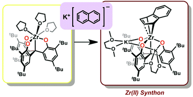 Graphical abstract: Synthesis and reactions of a zirconium naphthalene complex bearing a tetraanionic C-capped triaryloxide ligand