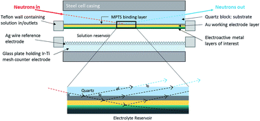 Graphical abstract: Real-time in situ dynamic sub-surface imaging of multi-component electrodeposited films using event mode neutron reflectivity