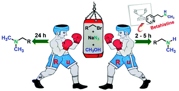 Graphical abstract: Selective synthesis of mono- and di-methylated amines using methanol and sodium azide as C1 and N1 sources