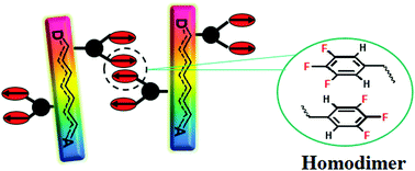 Graphical abstract: Ultra-efficient and stable electro-optic dendrimers containing supramolecular homodimers of semifluorinated dipolar aromatics