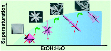 Graphical abstract: Solvent-assisted synthesis of dendritic cerium hexacyanocobaltate and derived porous dendritic Co3O4/CeO2 as supercapacitor electrode materials