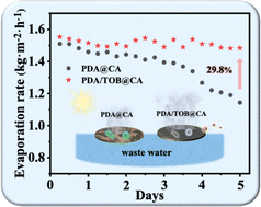 Graphical abstract: A bioinspired antibacterial and photothermal membrane for stable and durable clean water remediation