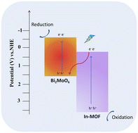 Graphical abstract: Synergistic advantages of In-MOF/Bi2MoO6 composites in photocatalytic CO2 reduction: enhanced light absorption, charge separation and reactivity