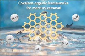 Graphical abstract: Covalent organic frameworks as a novel class of adsorbents for mercury removal from aqueous solutions