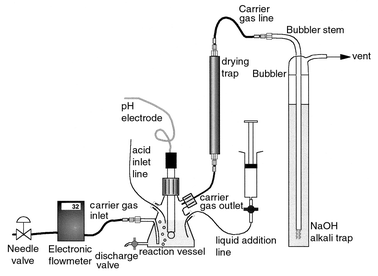 Description of the acid stripping line.