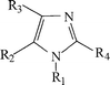 Structural formula of the studied compounds.