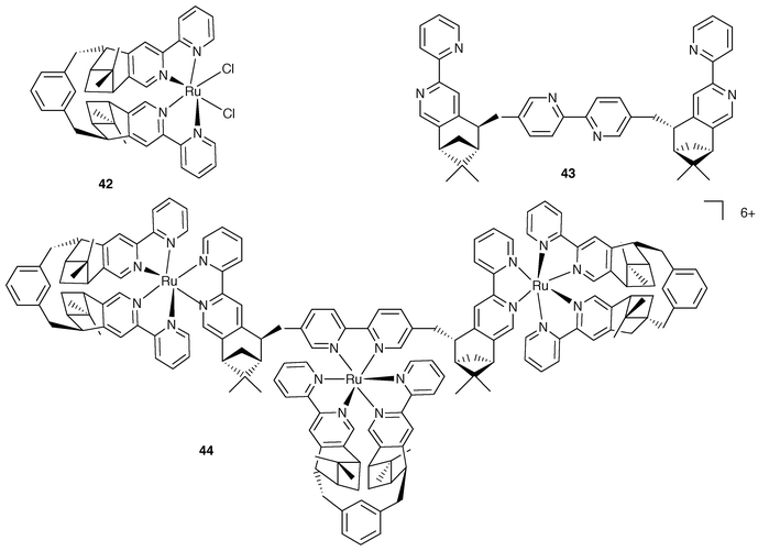 Schematic formulae for 42–44.