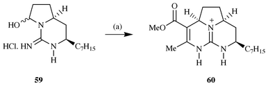 Reagents and conditions: (a) Methyl acetoacetate, morpholinium
acetate (1 equiv.), CF3CH2OH,
Na2SO4, 90 °C, 36 h, 94%.