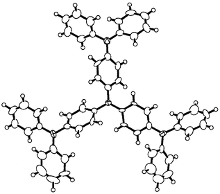 Molecular structure of TDATA.