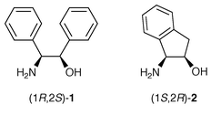 Structures of resolving agents.
