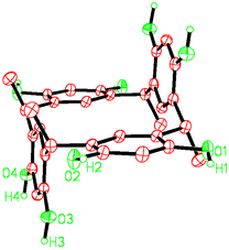 
          The CMCR chair conformation as observed in 1.
        