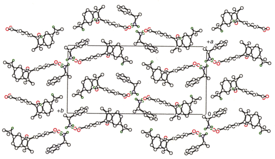 
          Molecular arrangement in the product (R)-3·(S)-2 after irradiation for 45 min. All hydrogen atoms except isopropyl methine hydrogens, carboxy and amine hydrogens are omitted for clarity.
        