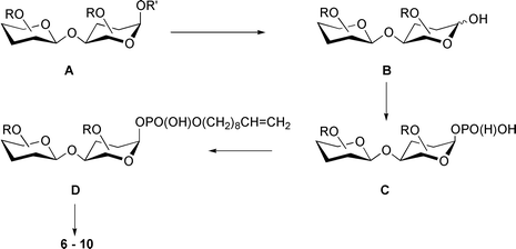 R = Ac, or Bz; R′ = Ac, or Bz, or Bn.