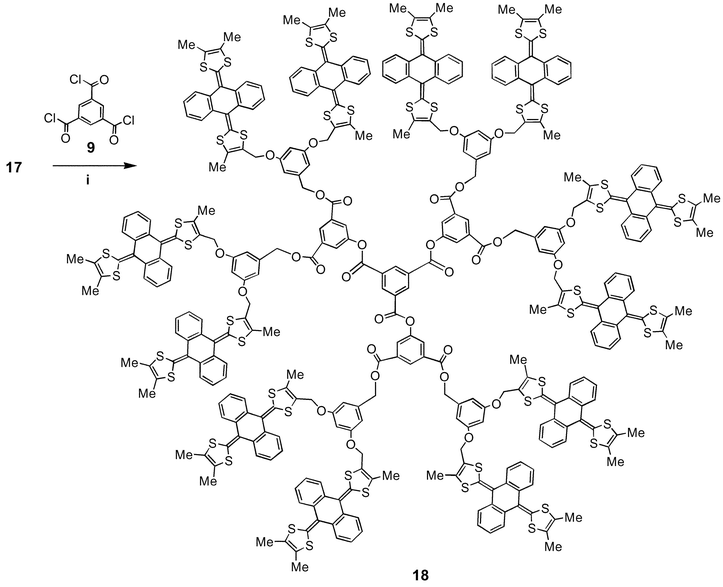 Reagents and conditions: i, Et3N, CH2Cl2, 20 ºC.