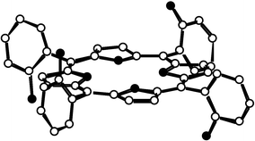 Crystal structure of the αβαβ atropoisomer of compound 3. H atoms are not shown for the sake of clarity.