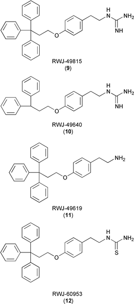 RWJ-49815 and analogs against vancomycin-resistant E. faecium OC3312.