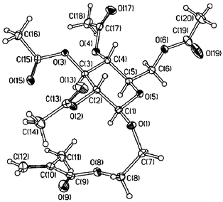 Crystal structure of 1a, showing 50% thermal ellipsoids.