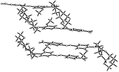 Packing diagram of Form I of 2·HPF6.