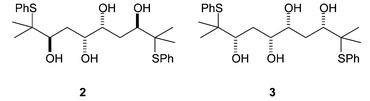 Structures of 2 and 3.