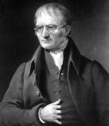 John Dalton(Reproduced courtesy of the Library and Information Centre, Royal Society of Chemistry)
