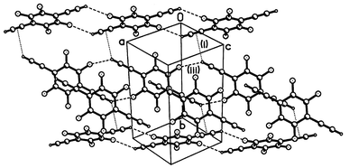 Crystal structure of 5.