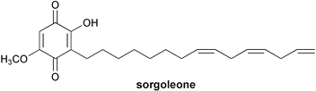 An allelopathic phytoalexin from Sorghum bicolor
(see Section 3.3.2).