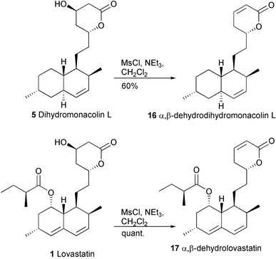 Synthesis of unsaturated analogues.